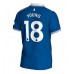 Everton Ashley Young #18 Kopio Koti Pelipaita 2023-24 Lyhyet Hihat
